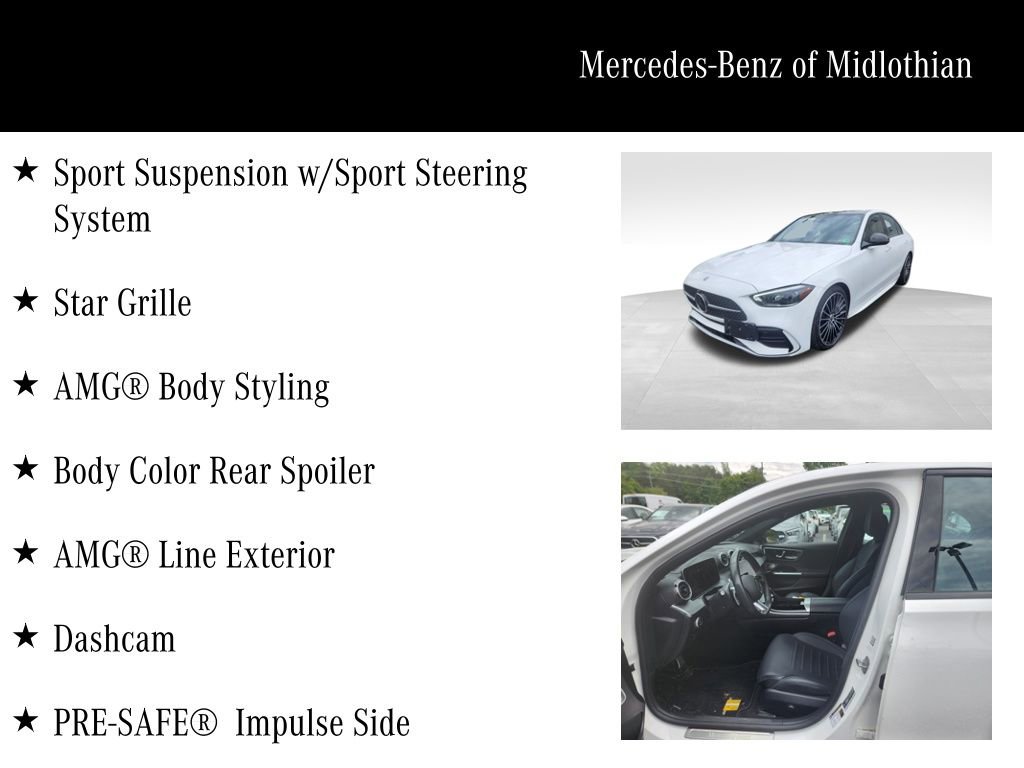Used 2024 Mercedes-Benz C 300 4MATIC Sedan image 17