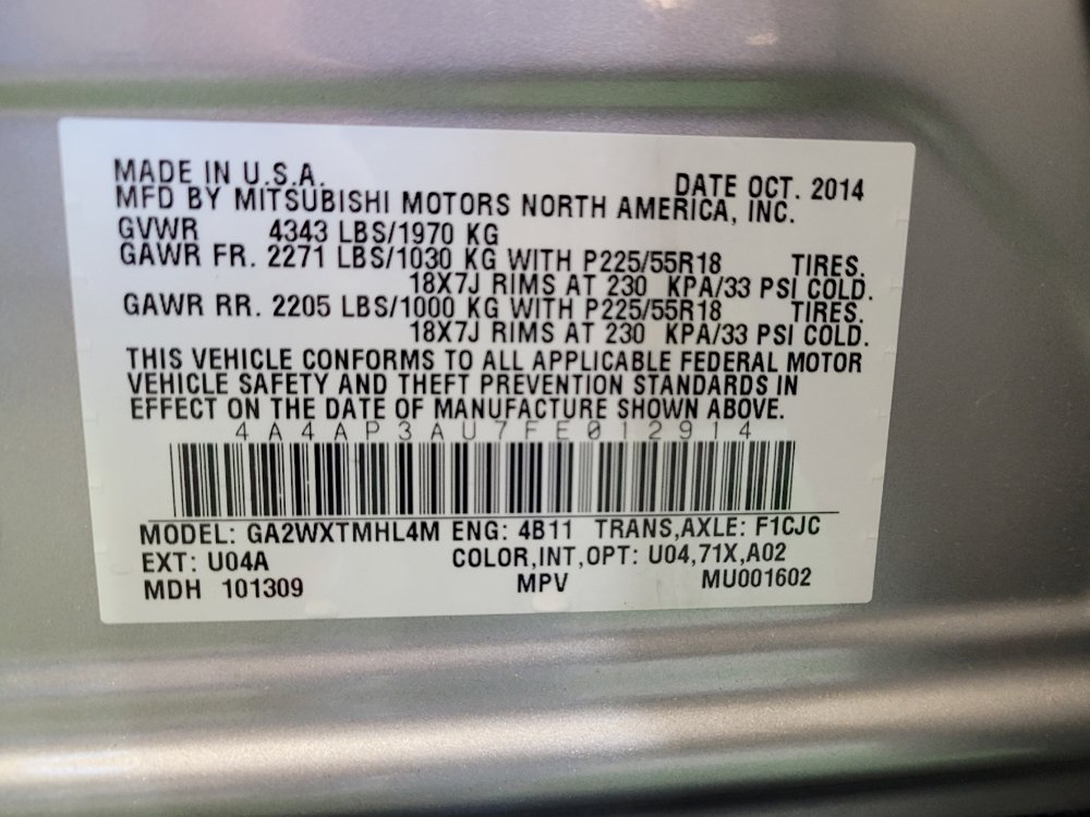 Used 2015 Mitsubishi Outlander Sport ES FWD image 33