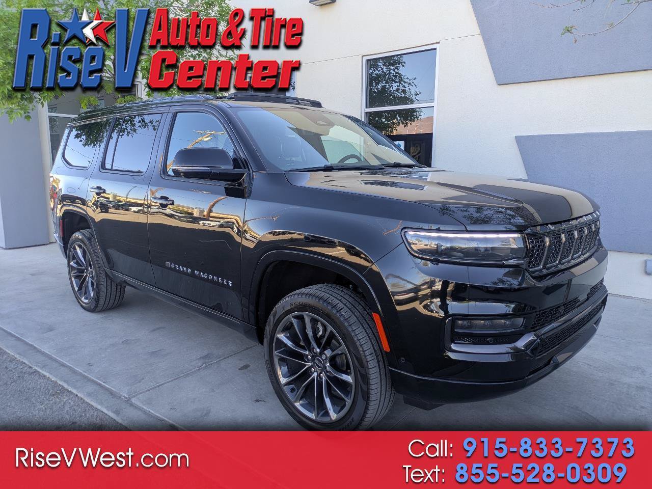 Used 2024 Jeep Grand Wagoneer Series II Obsidian w/ Quick Order Packagew 28T