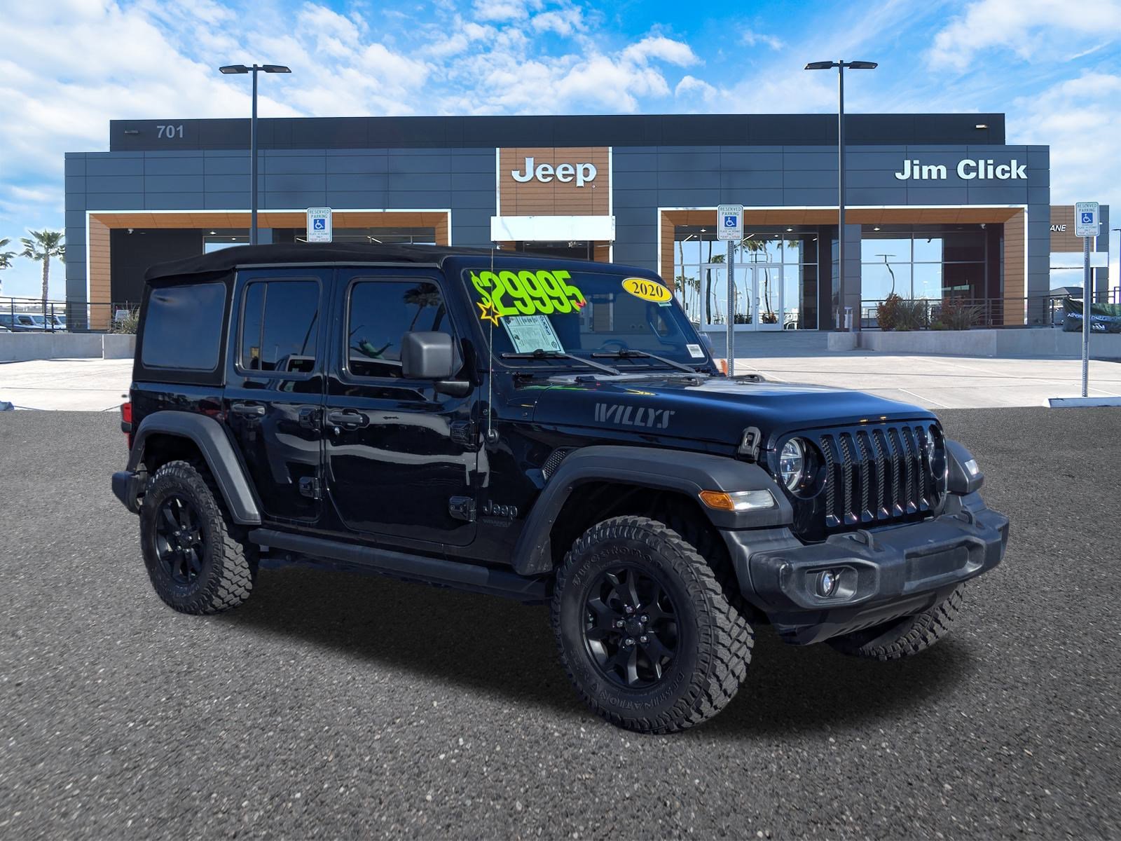 Certified 2020 Jeep Wrangler Unlimited Sport image 1