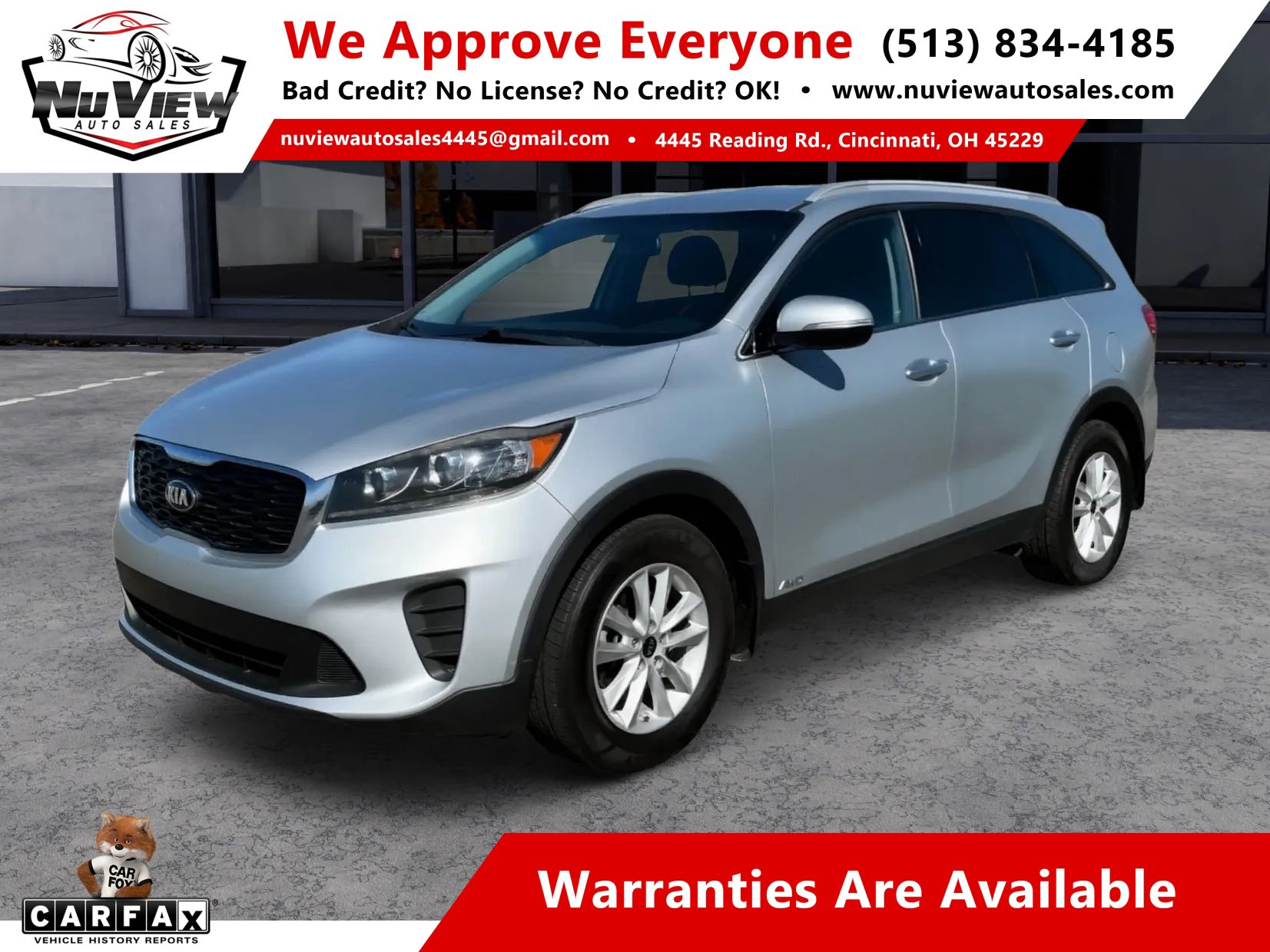 Used 2019 Kia Sorento AWD w/ Option Group 020