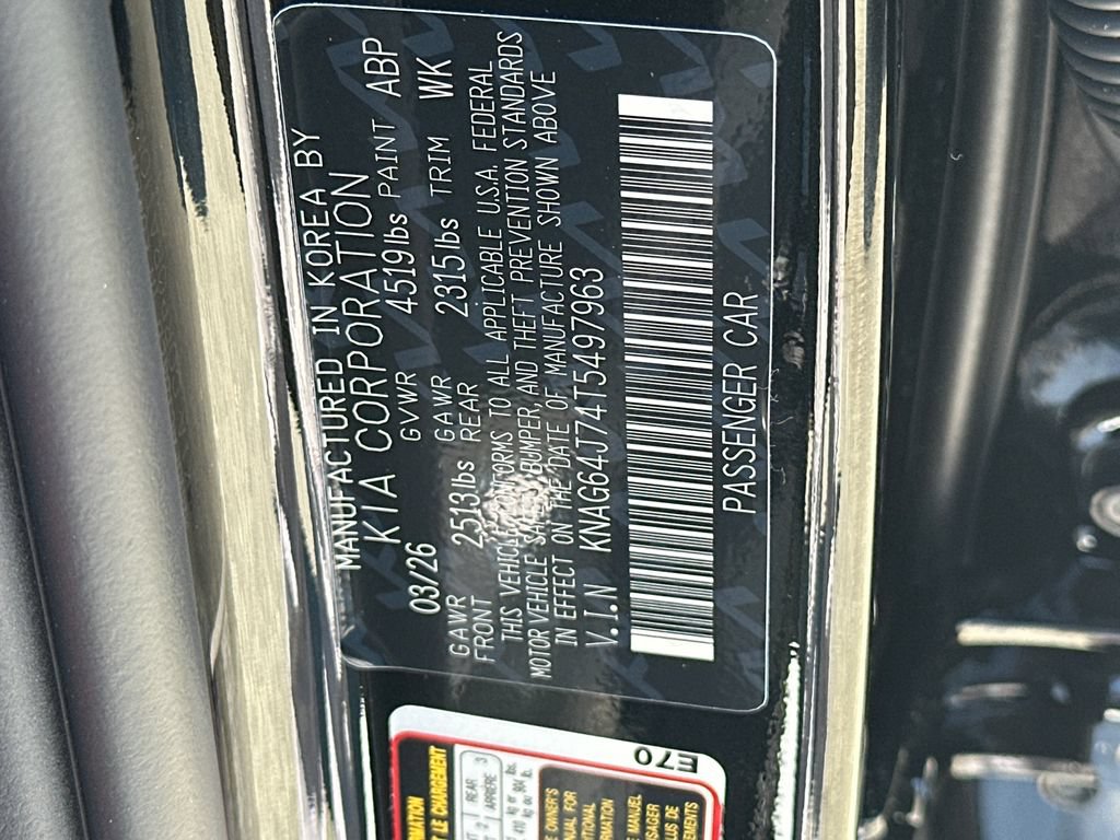 New 2026 Kia K5 GT-Line w/ GT-Line Red Interior Package AWD/4WD image 28