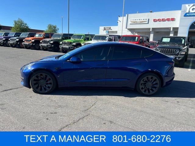 Used 2023 Tesla Model 3 Performance AWD/4WD image 2