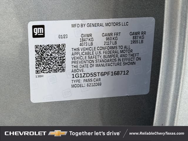 Used 2023 Chevrolet Malibu LT FWD image 34