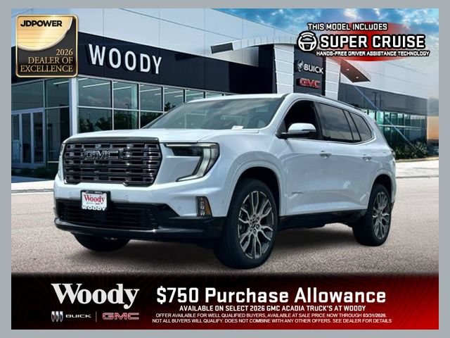 New 2026 GMC Acadia Denali Ultimate