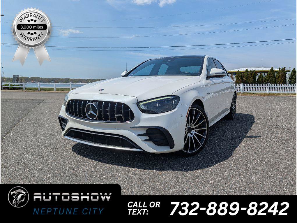 Used 2021 Mercedes-Benz E 53 AMG 4MATIC Sedan w/ Exterior Lighting Package