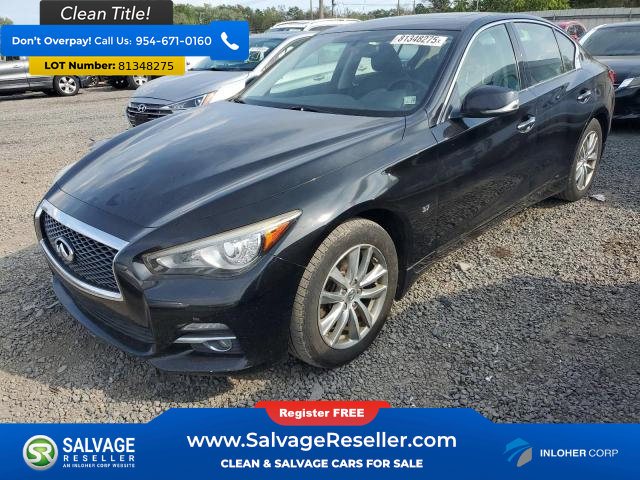 Used 2015 INFINITI Q50 Premium w/ Navigation Package