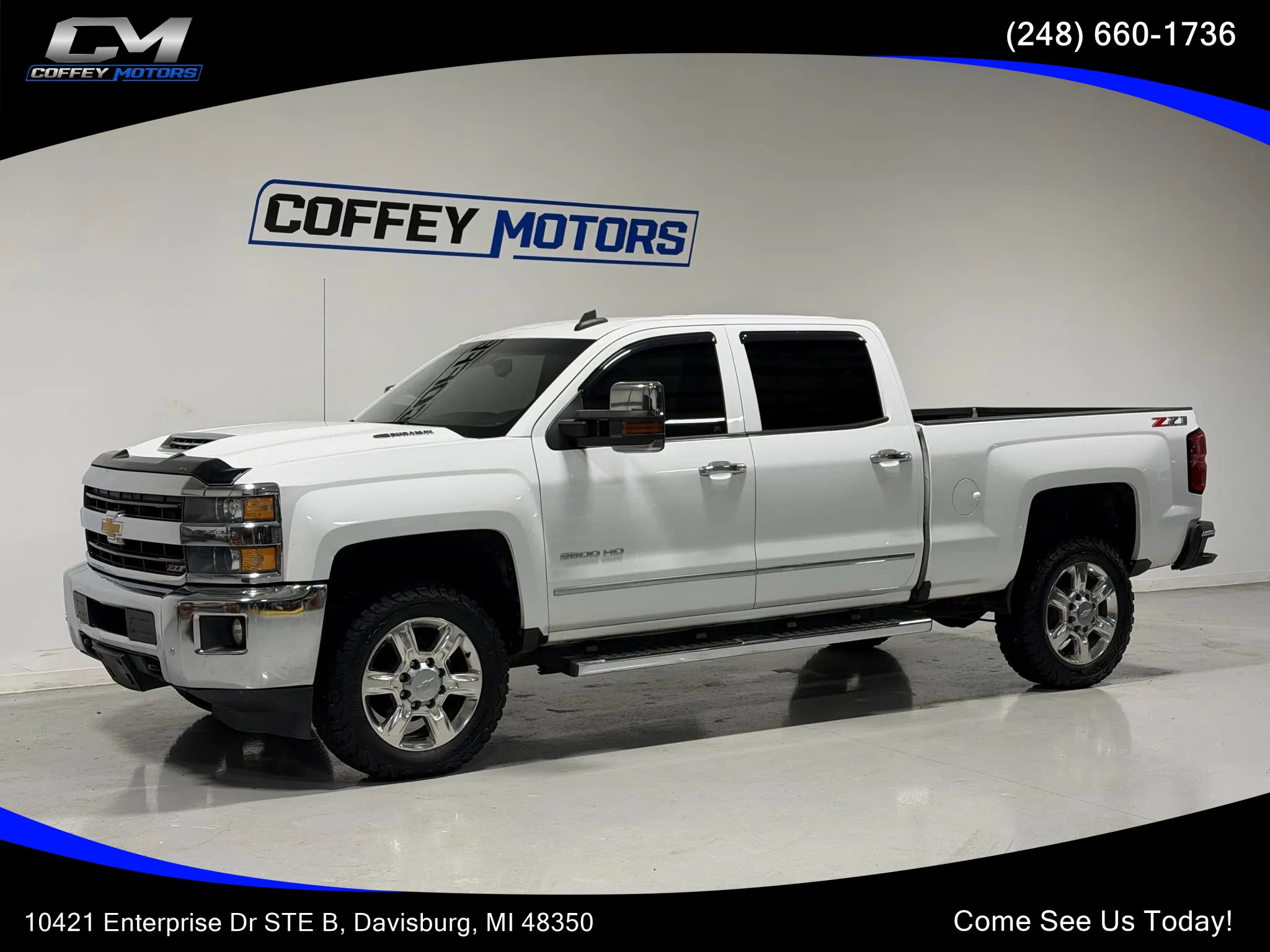 Used 2018 Chevrolet Silverado 2500 LTZ w/ Duramax Plus Package AWD/4WD image 1