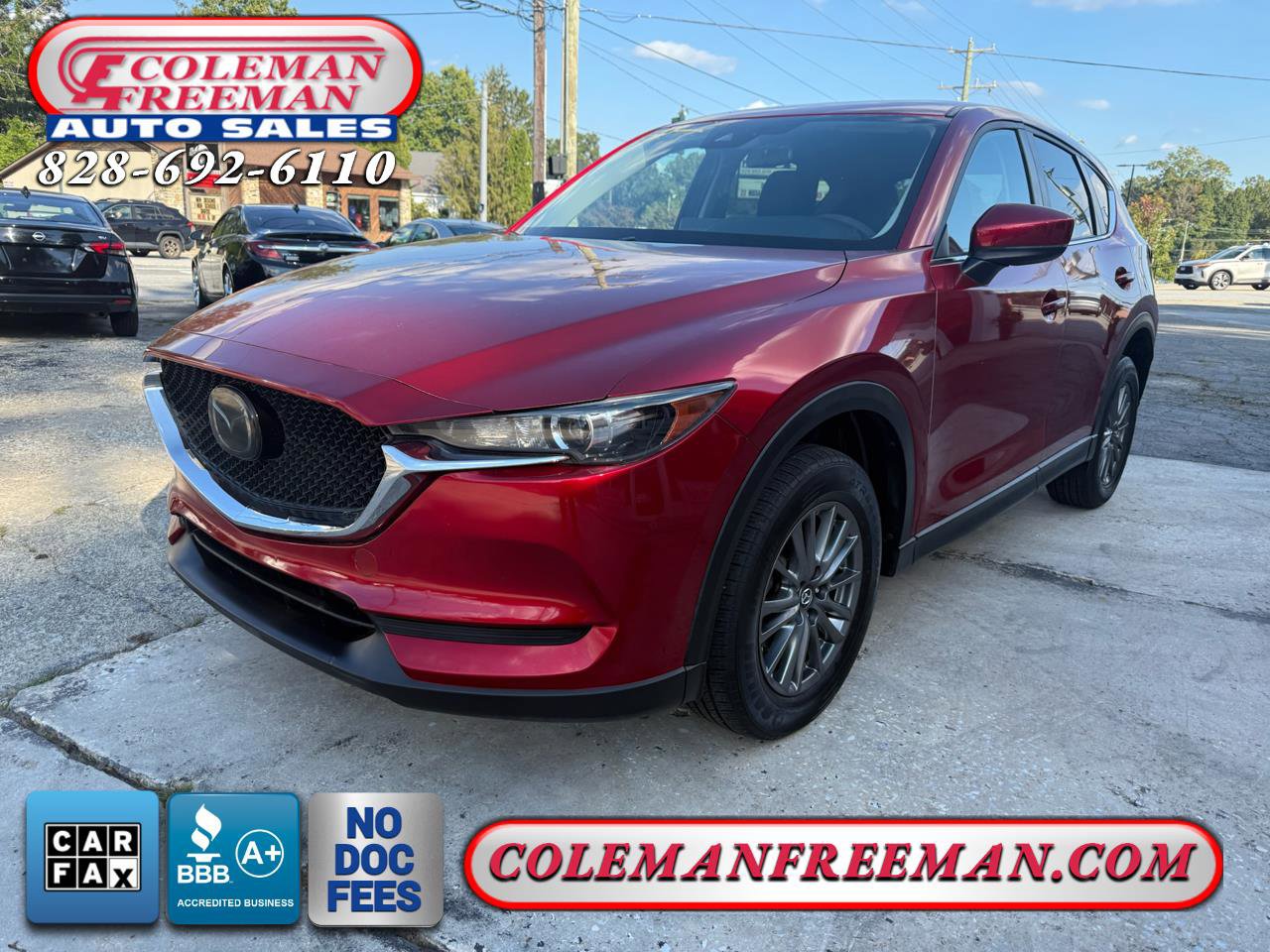 Used 2018 MAZDA CX-5 Sport w/ I-ACTIVSENSE Package