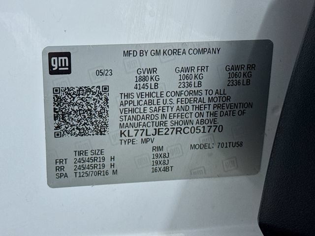 Used 2024 Chevrolet Trax RS w/ Sunroof Package FWD image 32