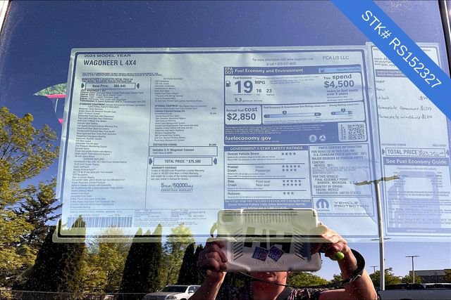 New 2024 Jeep Wagoneer L 4WD w/ Convenience Group I image 5