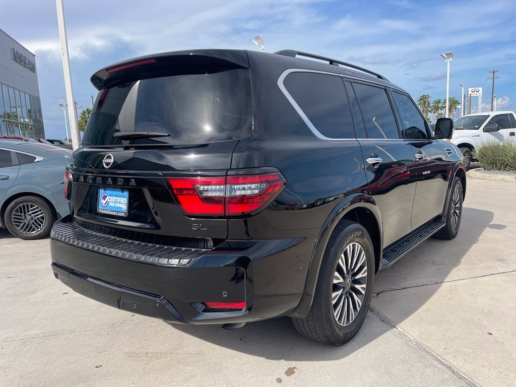 Certified 2022 Nissan Armada SL w/ Midnight Edition Package RWD image 4