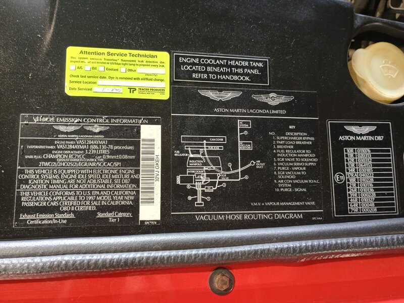 Used 1997 Aston Martin DB7 Volante RWD image 46