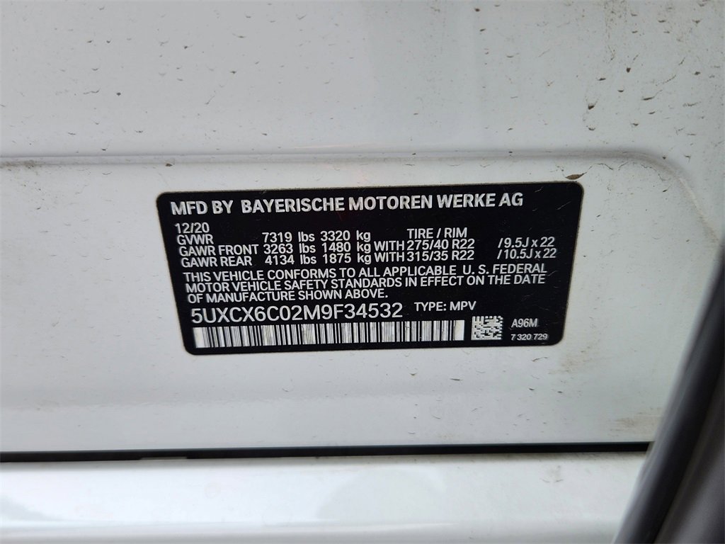 Used 2021 BMW X7 M50i image 37