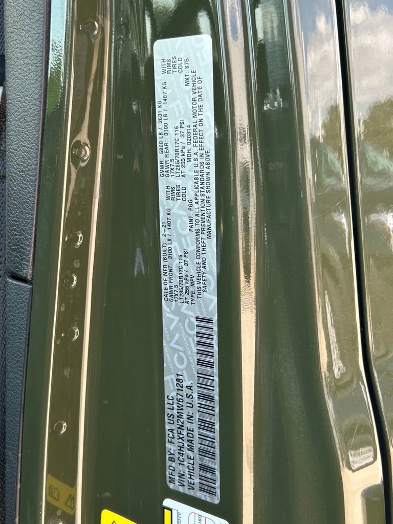 Used 2021 Jeep Wrangler Unlimited Rubicon image 26