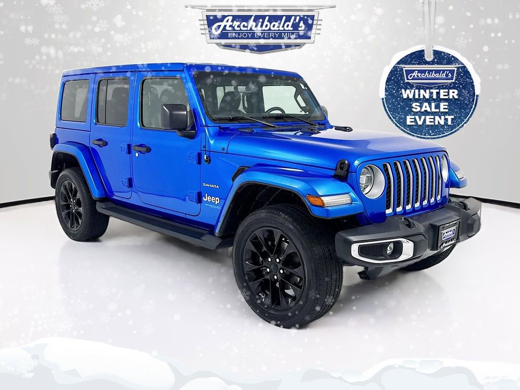 Used 2021 Jeep Wrangler Unlimited Sahara w/ Cold Weather Group