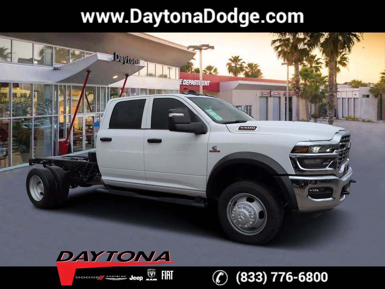 New 2026 RAM 5500 Tradesman w/ Chrome Appearance Group