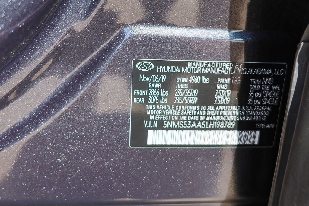 Used 2020 Hyundai Santa Fe Limited image 12