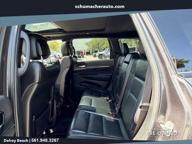 Certified 2021 Jeep Grand Cherokee Limited w/ Quick Order Package 28K 80th AWD/4WD image 13