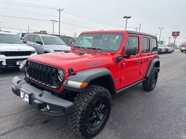 Used 2025 Jeep Wrangler Unlimited Sport S 4xe AWD/4WD image 1