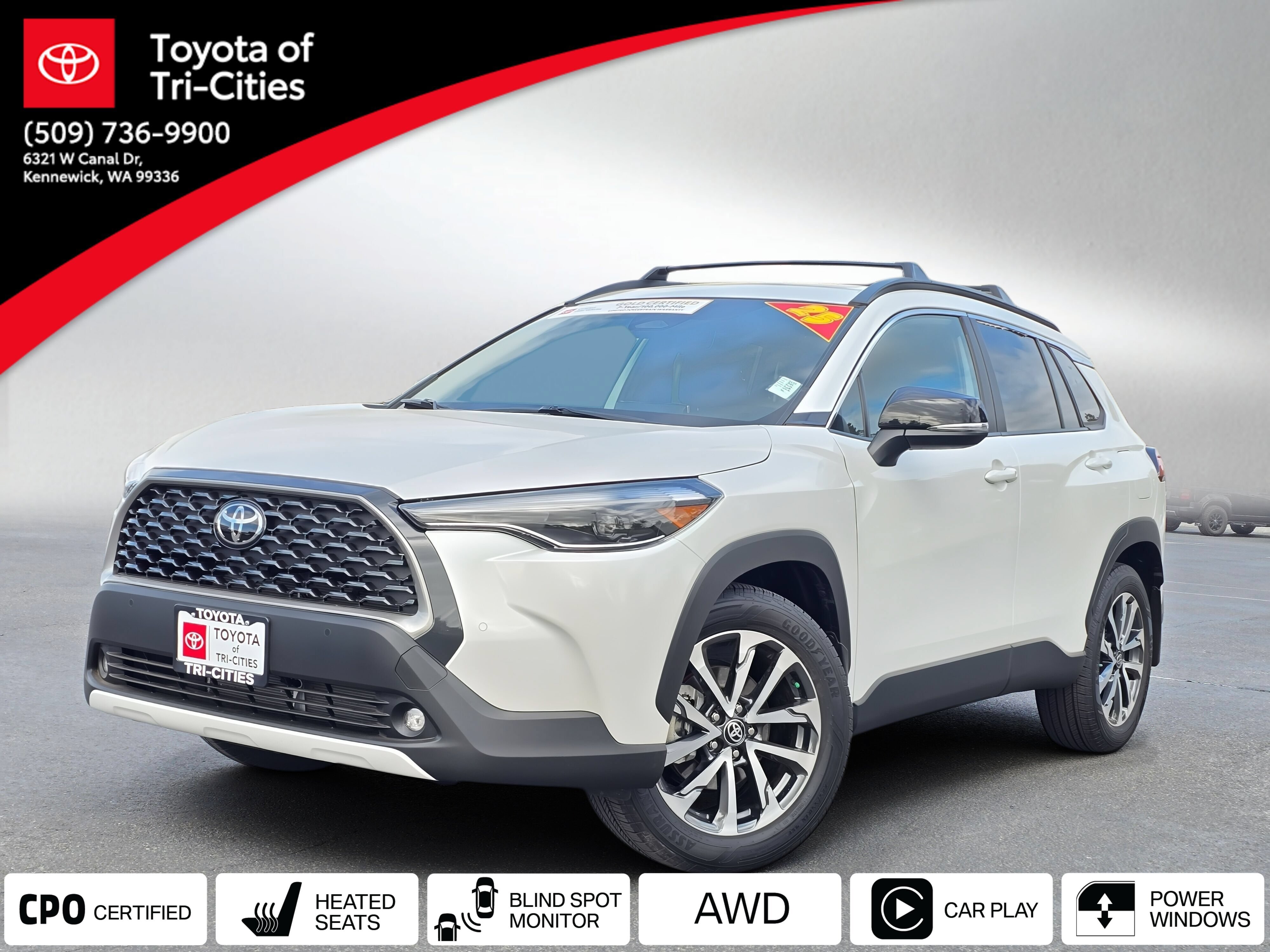 Certified 2025 Toyota Corolla Cross XLE w/ Convenience Package
