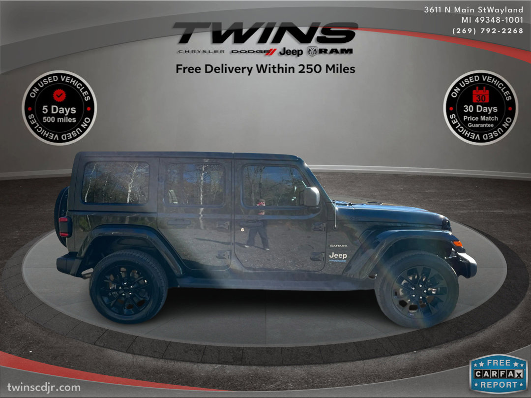 Used 2021 Jeep Wrangler Unlimited Sahara w/ Cold Weather Group