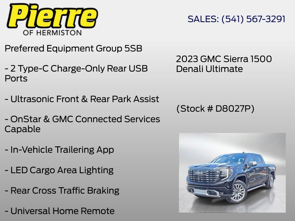 Used 2023 GMC Sierra 1500 Denali Ultimate AWD/4WD image 36