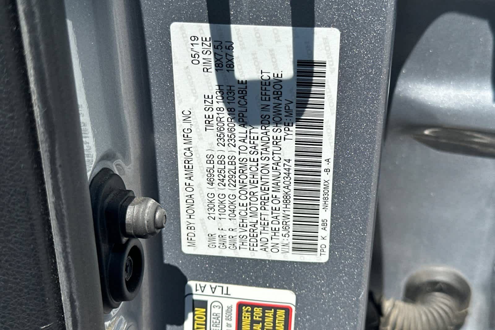 Used 2019 Honda CR-V EX-L image 29