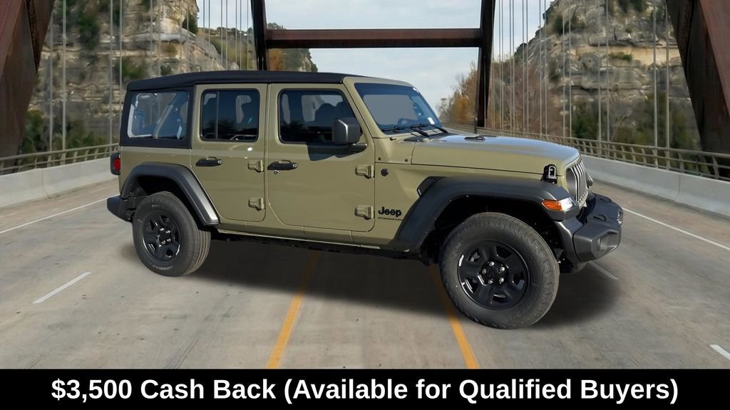 New 2026 Jeep Wrangler Unlimited Sport AWD/4WD image 1