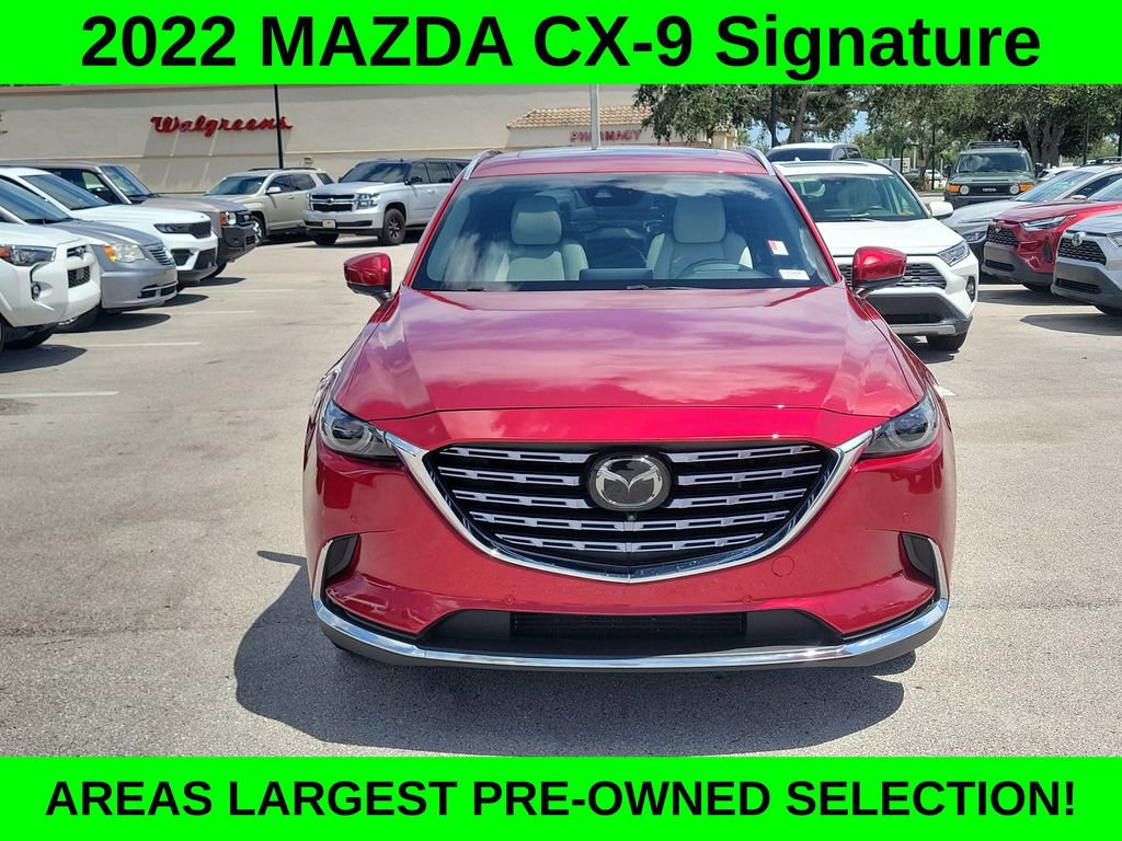 Used 2022 MAZDA CX-9 Signature AWD/4WD image 2