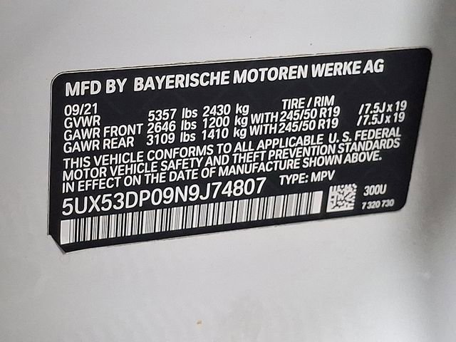 Used 2022 BMW X3 xDrive30i w/ Convenience Package image 28