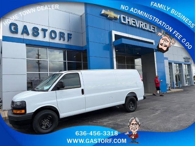 New 2025 Chevrolet Express 3500 3500 3dr Extended Cargo Van w/ Driver Convenience Package