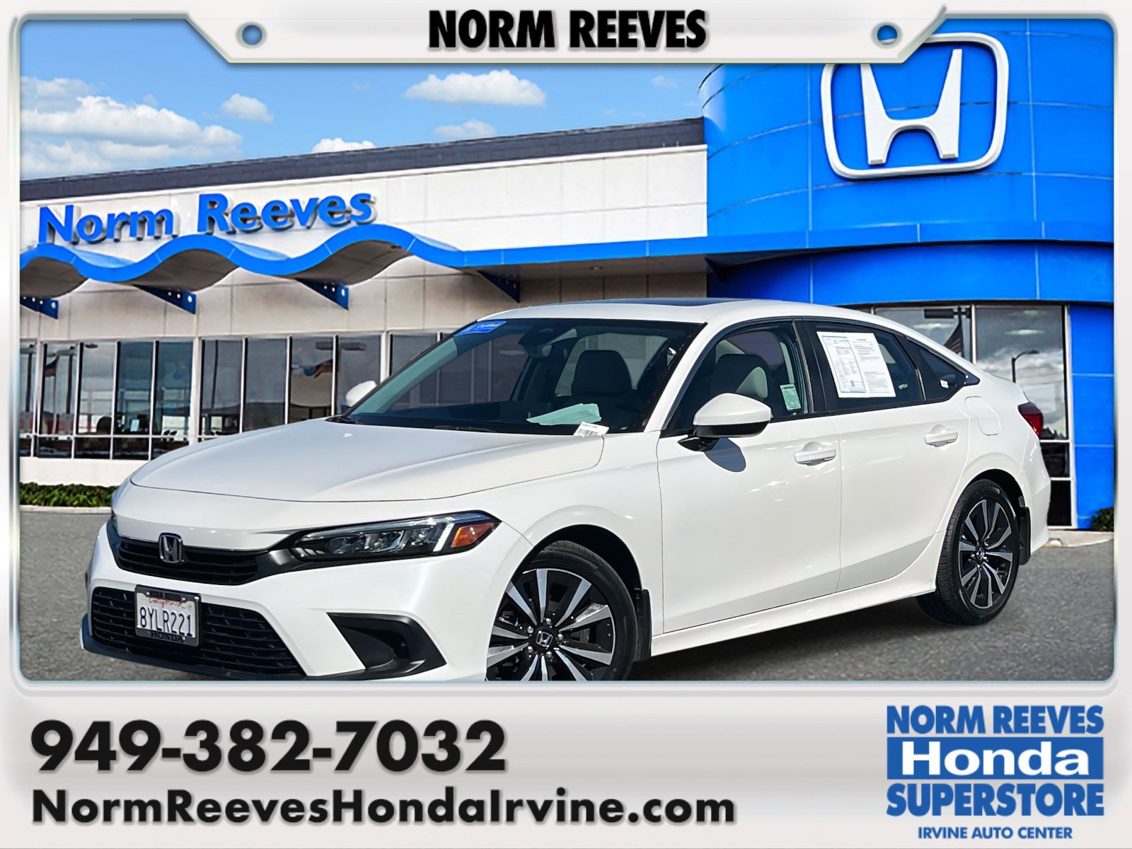 Certified 2022 Honda Civic EX