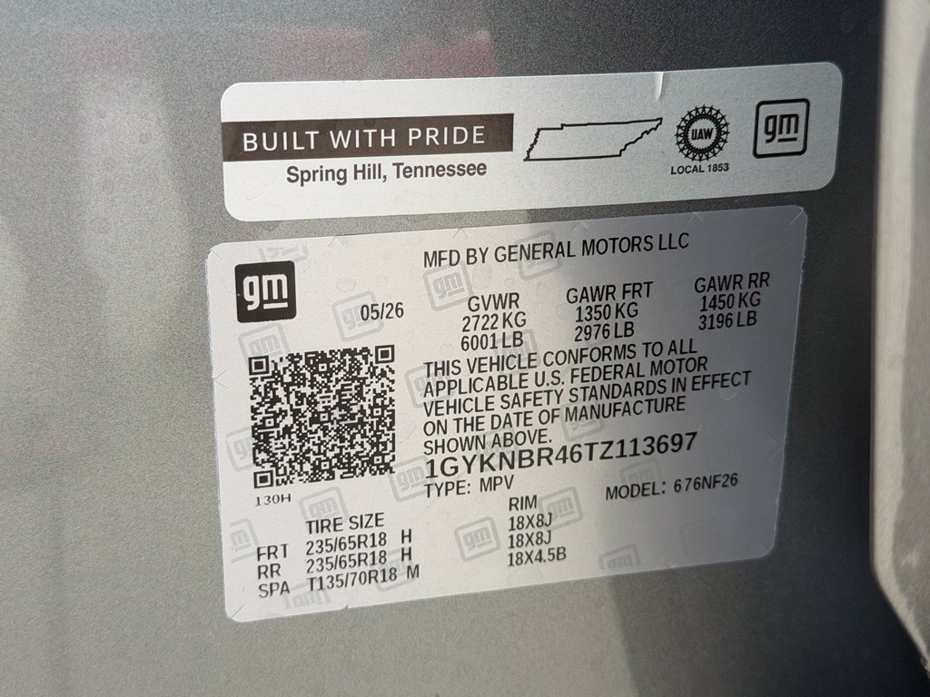 New 2026 Cadillac XT5 Luxury w/ LPO, Floor Liner Package AWD/4WD image 37
