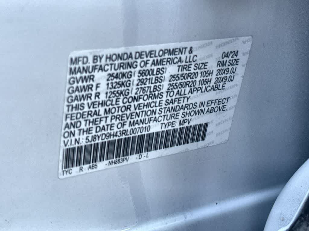 Used 2024 Acura MDX w/ Technology Package FWD image 29