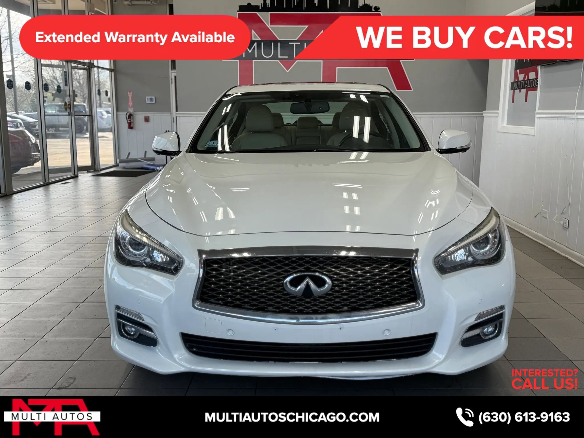 Used 2015 INFINITI Q50 Premium w/ Deluxe Touring Package image 8