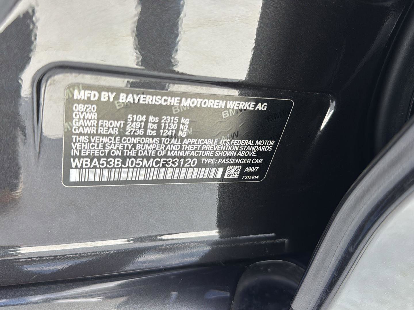 Used 2021 BMW 540i w/ M Sport Package RWD image 39