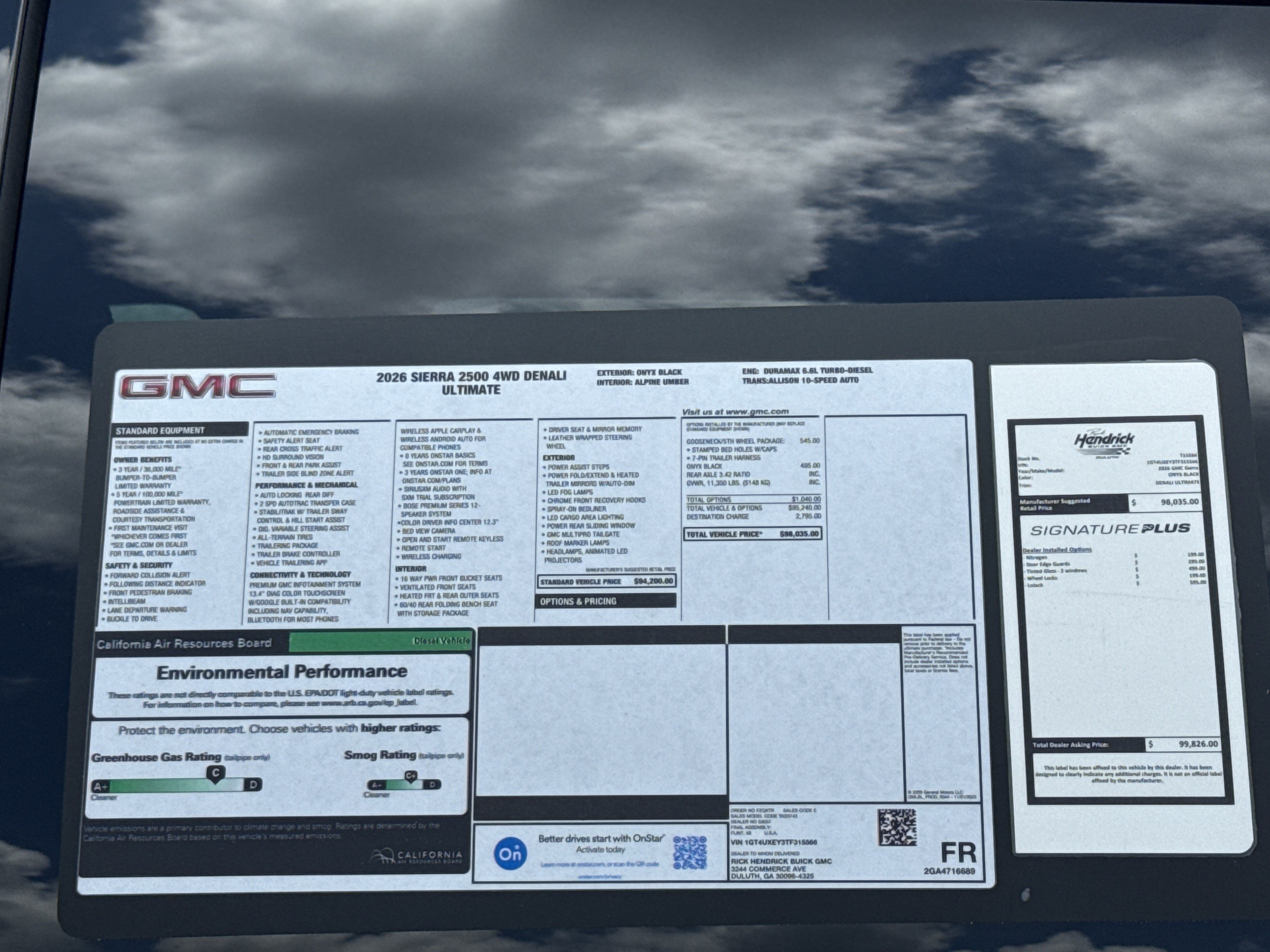 New 2026 GMC Sierra 2500 Denali Ultimate AWD/4WD image 38
