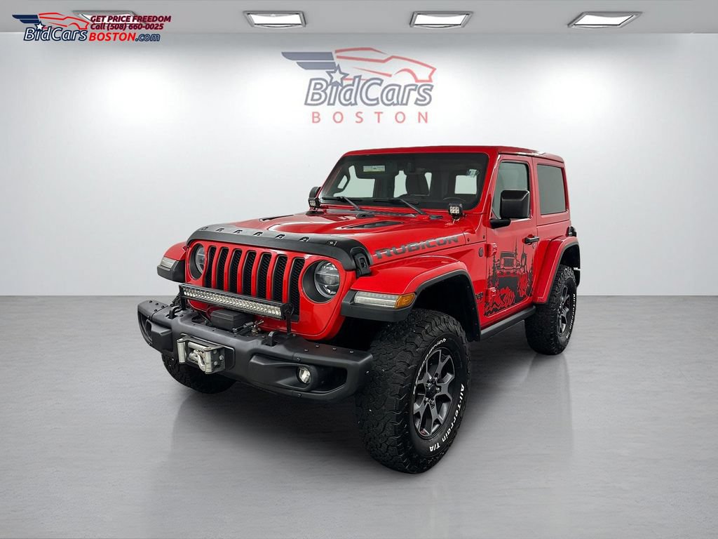 Used 2018 Jeep Wrangler Rubicon w/ Uconnect 4C Nav & Sound Group AWD/4WD image 1