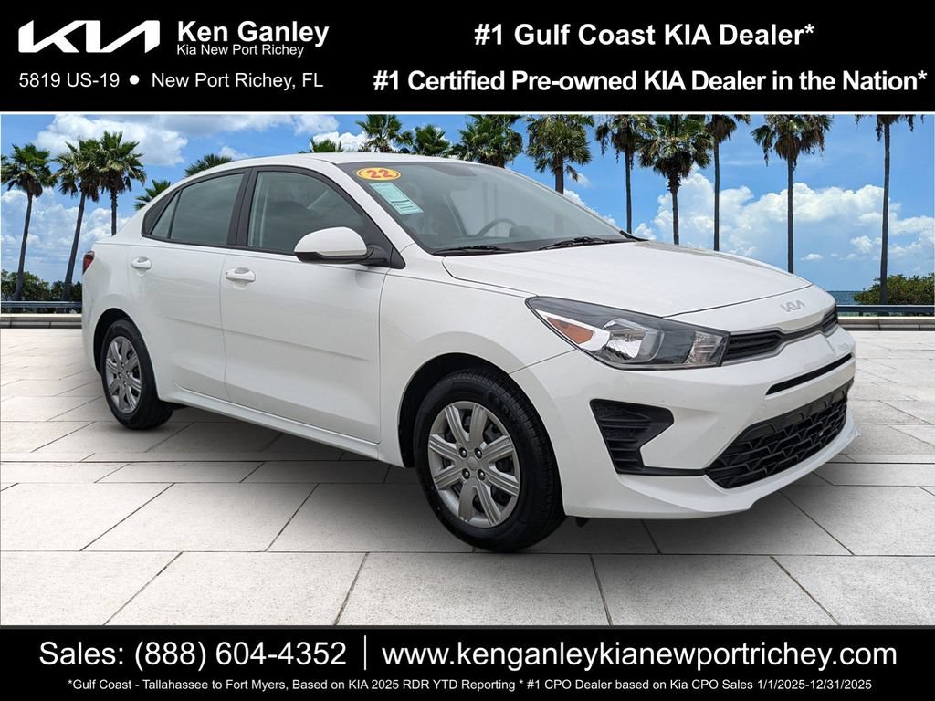 Certified 2022 Kia Rio LX FWD image 1