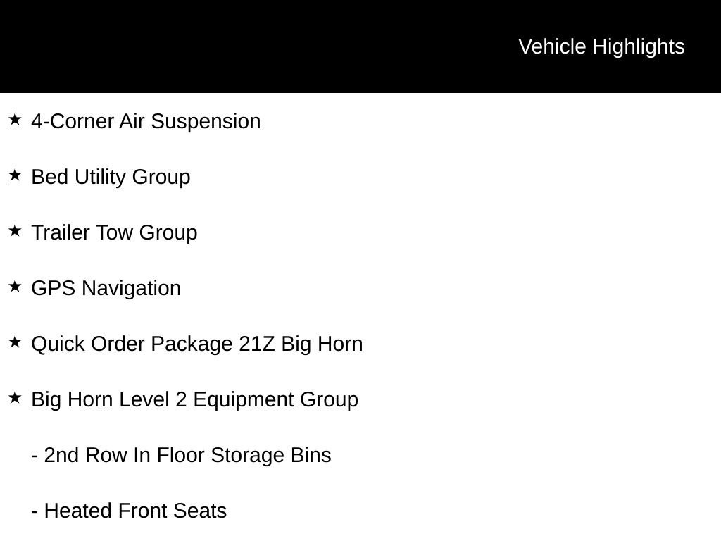 Used 2025 RAM 1500 Big Horn AWD/4WD image 10