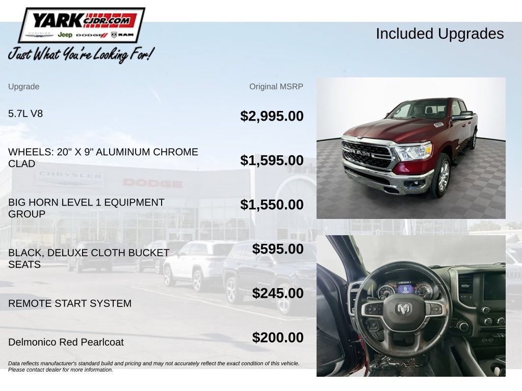 Certified 2022 RAM 1500 Big Horn AWD/4WD image 6
