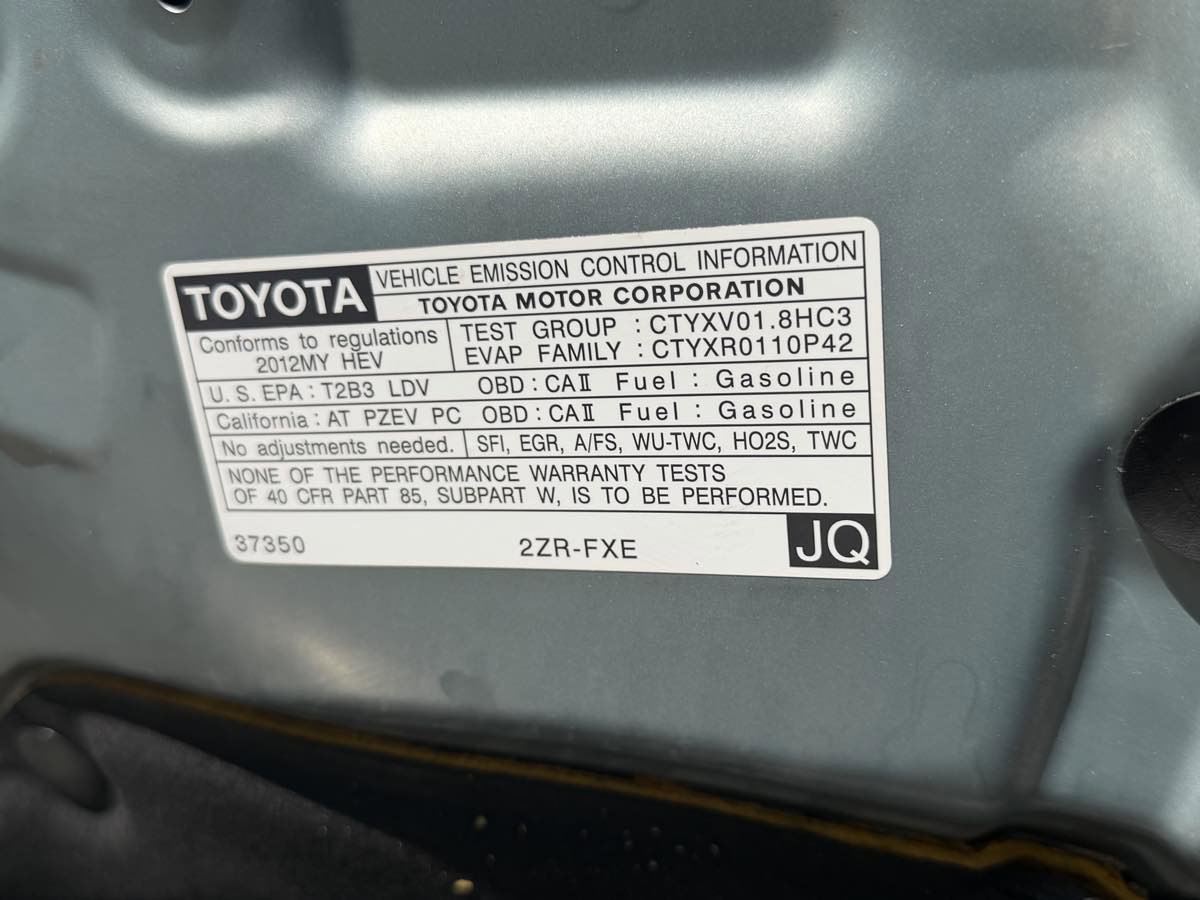 Used 2012 Toyota Prius Two image 19