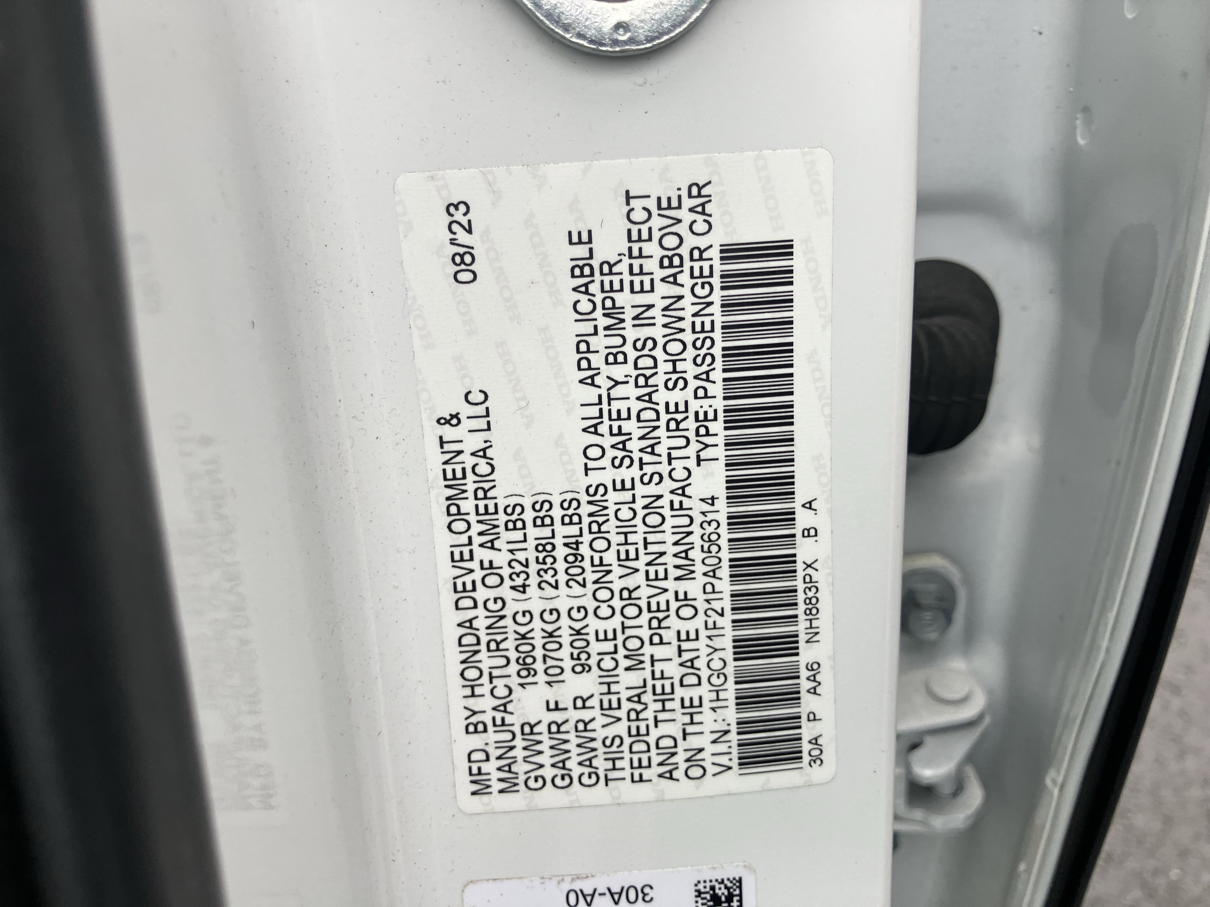 Used 2023 Honda Accord LX image 33