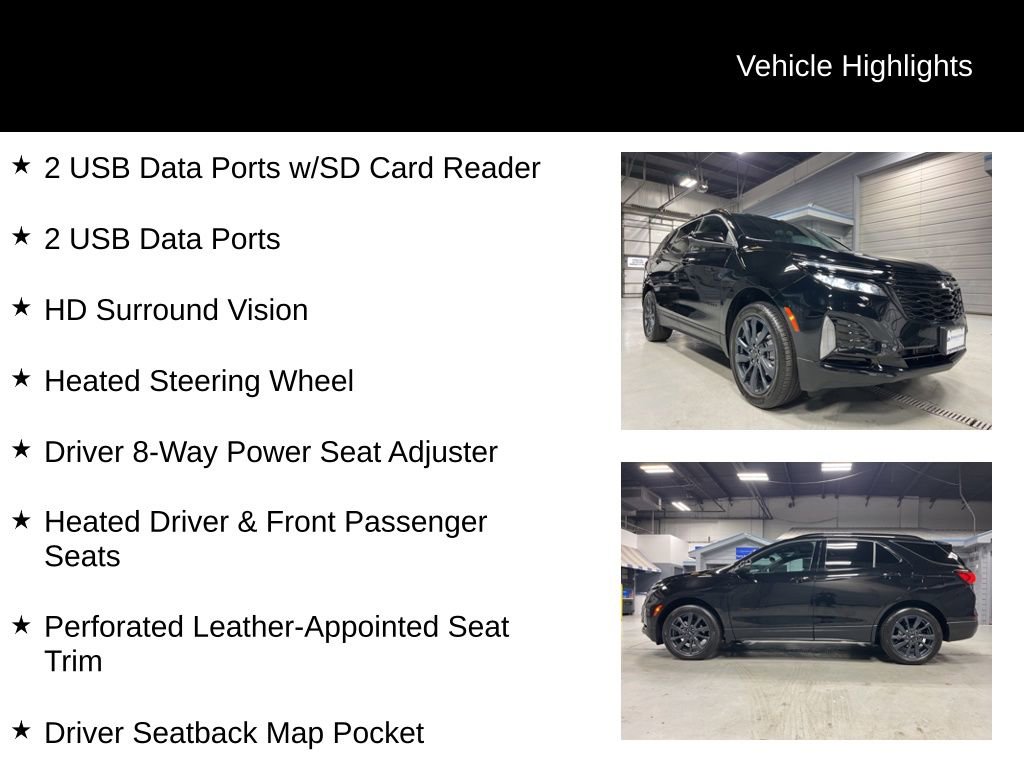 Used 2024 Chevrolet Equinox RS w/ RS Leather Package image 4