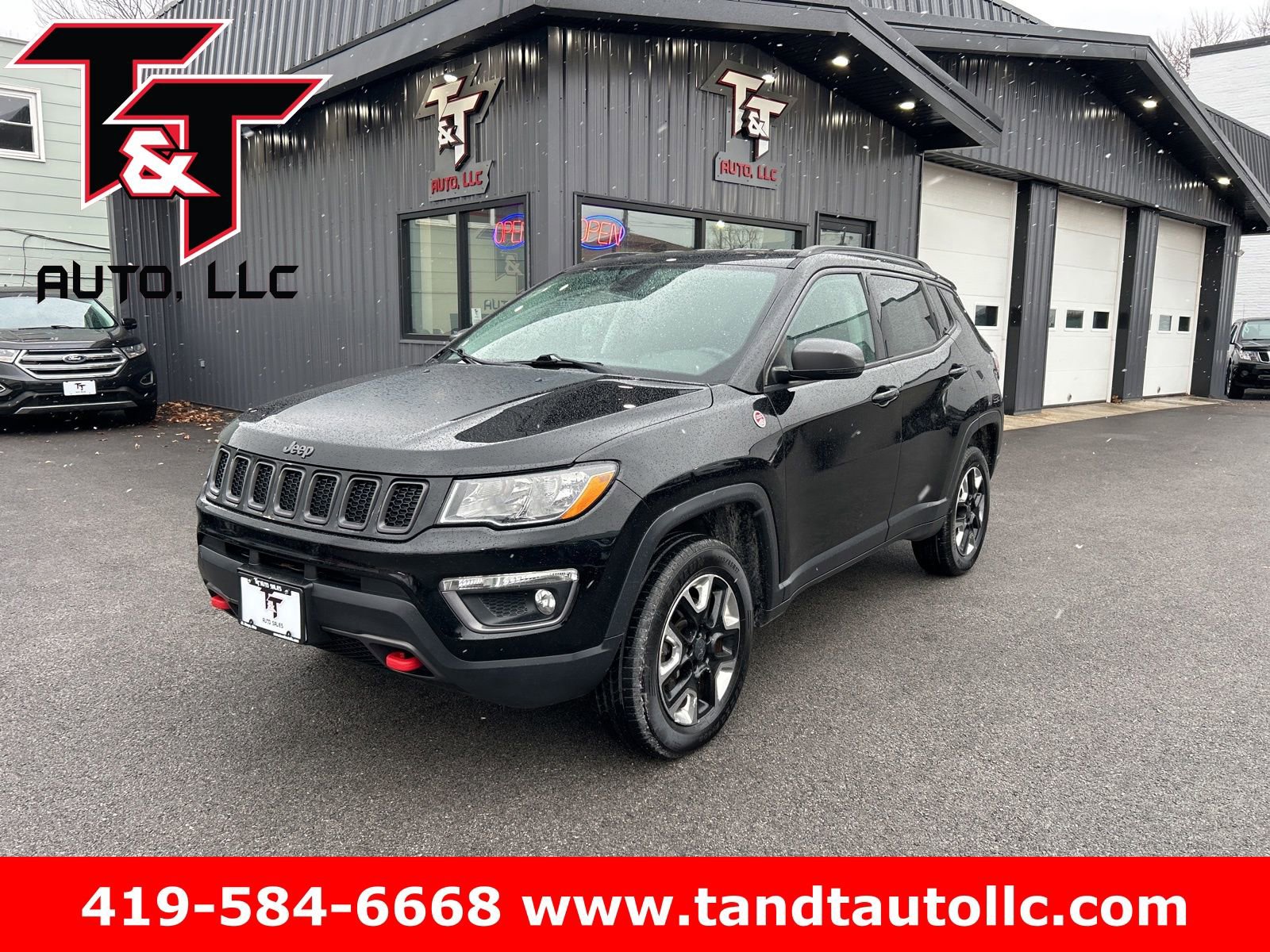Used 2017 Jeep Compass Trailhawk w/ Leather Interior Group image 1