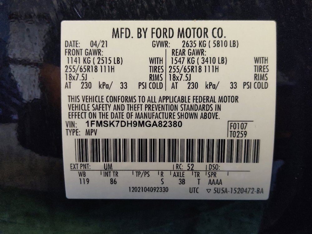 Used 2021 Ford Explorer XLT RWD image 33