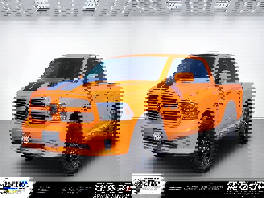 Used 2017 RAM 1500 Sport w/ Ignition Orange Sport Package