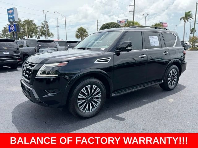 Used 2024 Nissan Armada SL w/ Midnight Edition Package RWD image 3