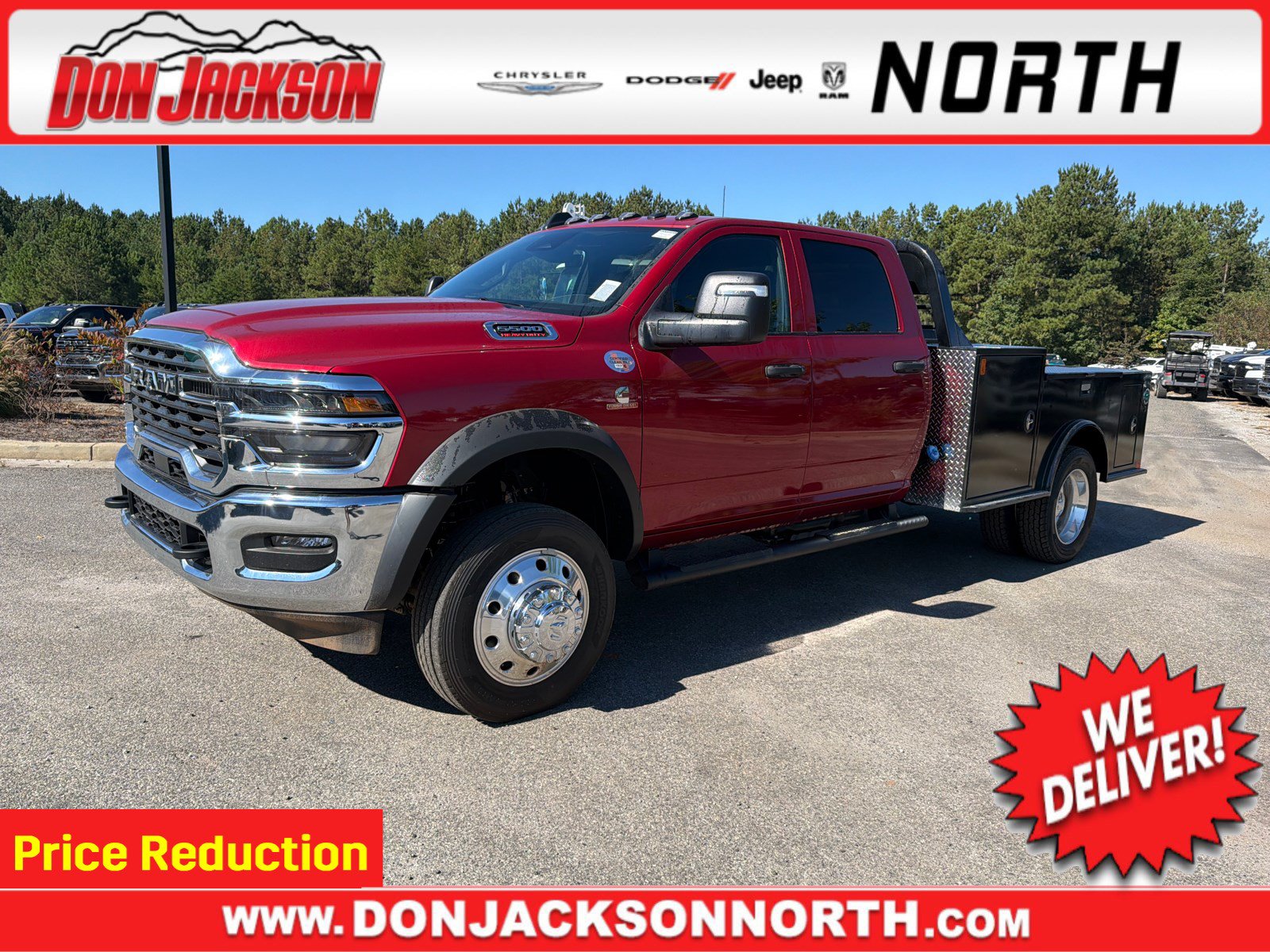 New 2026 RAM 5500 Tradesman w/ Chrome Appearance Group